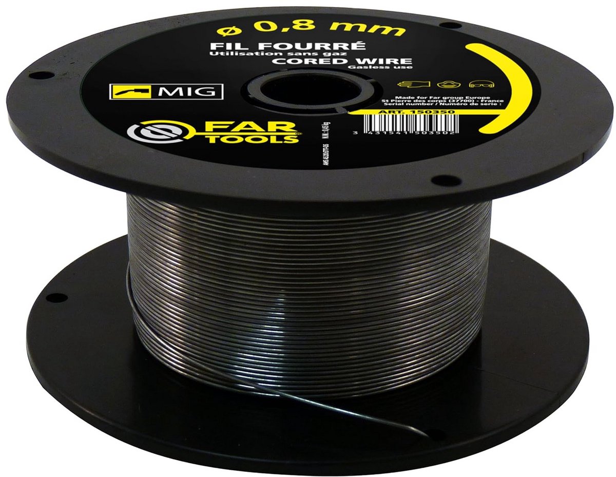 Gasloze MIG/MAG Lasdraad 0.8mm - Soldeerapparaat Spoel