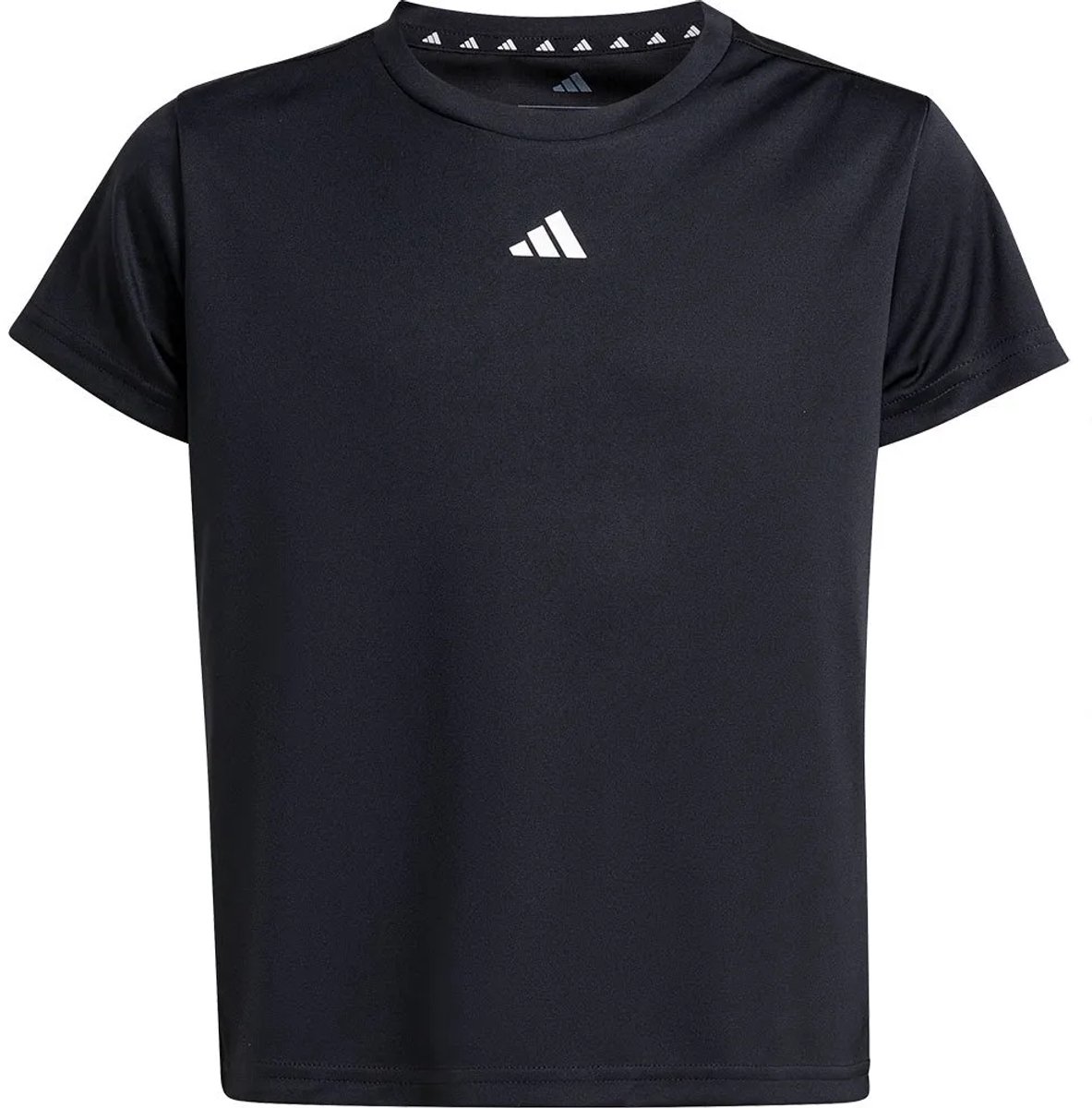 Adidas Train Essentials Regular Fit Logo T-shirt Met Korte Mouwen 9-10 Years Meisje Zwart