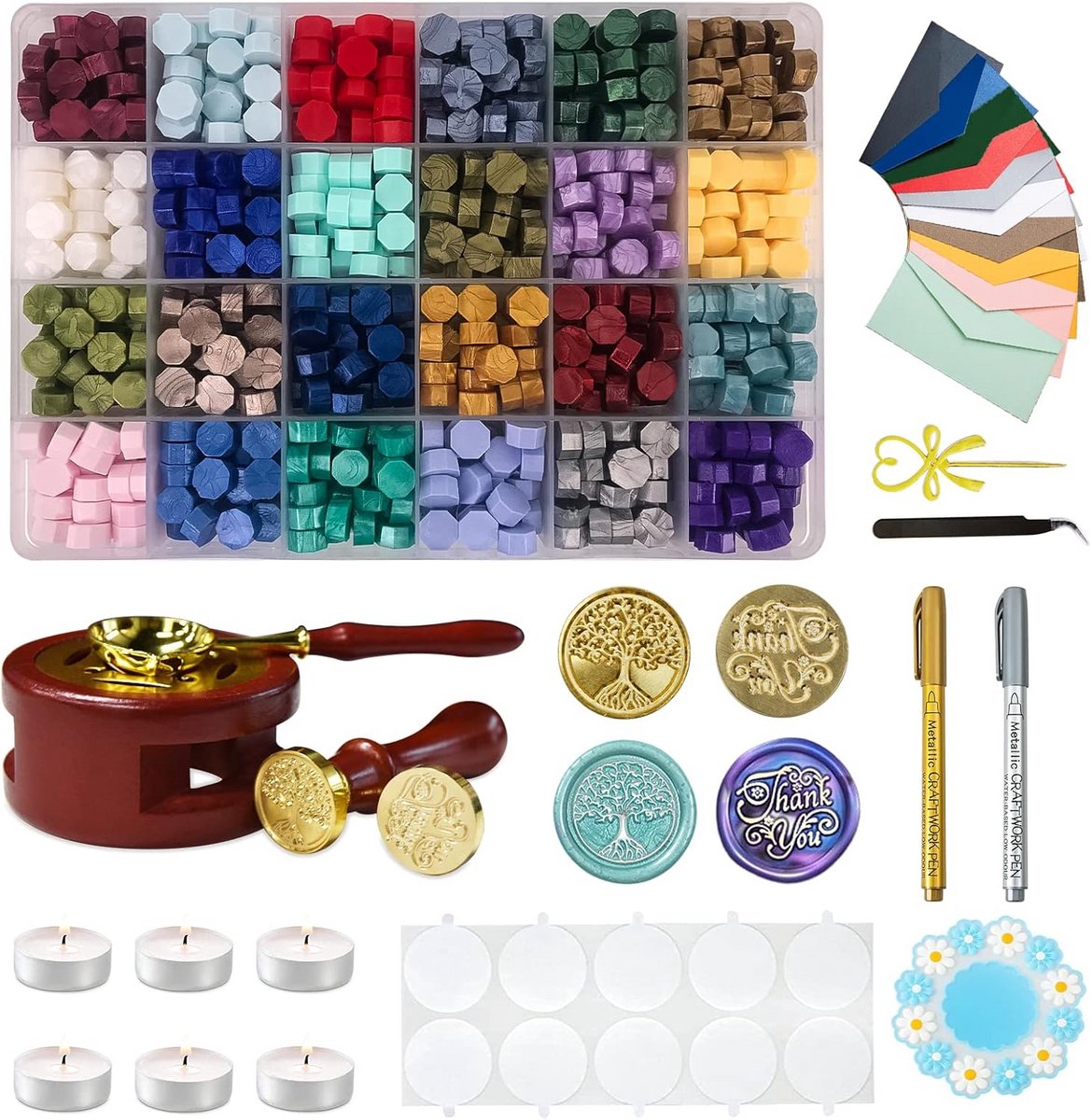 Elektrische Wax Warmer Set voor Geurloze Geurkaarsen