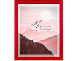 BIRAPA Monaco fotolijst 35x100 cm Rood - fotolijst, posterlijst, wisselframe, moderne fotolijst