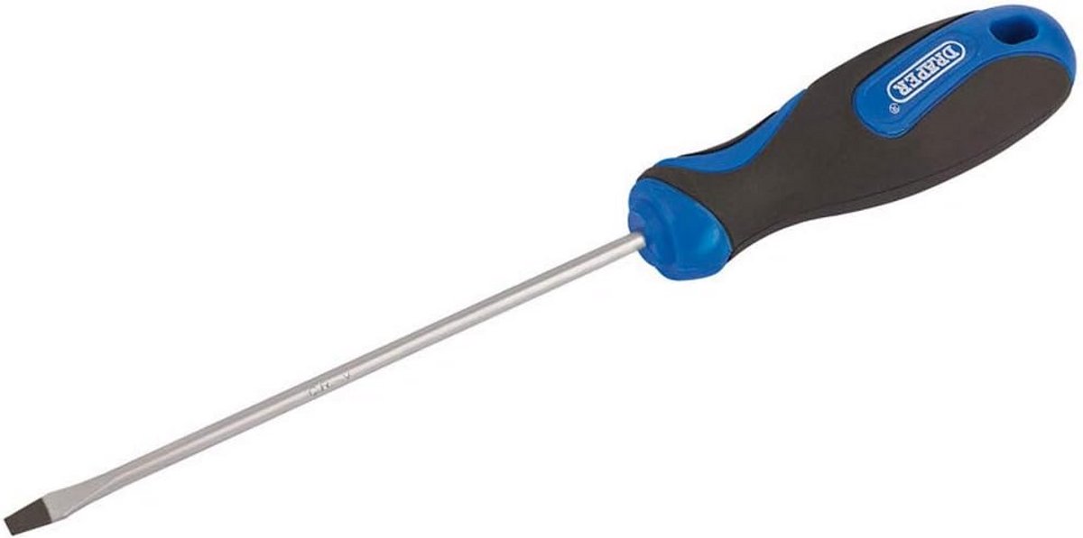 Sleufschroevendraaier met Soft-Grip Handvat, 6 x 450 mm, Geschikt voor Professioneel Gebruik