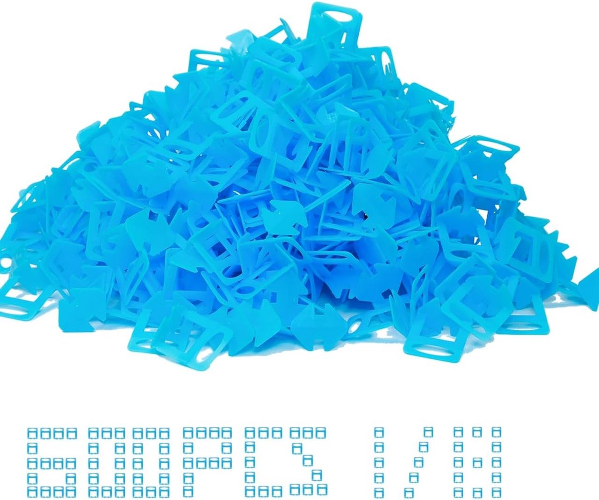 600 Stuks Tegelafstandhouders Clips voor Waterpas Tegelinstallatie
