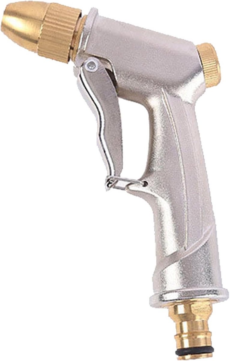 Robuust Hogedruk Metaal Waterpistool voor Tuinslang