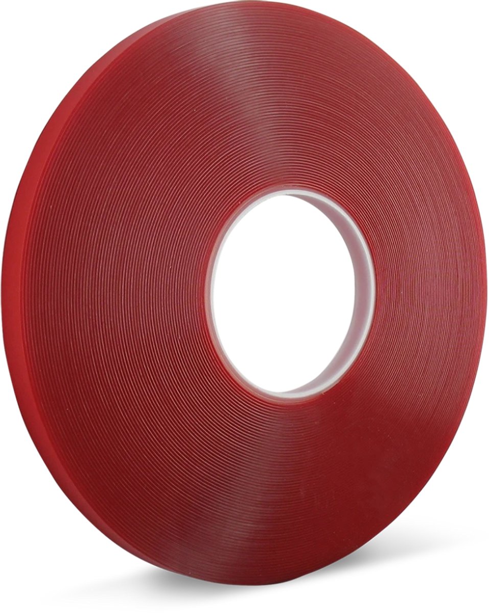 TechnoTape dubbelzijdige tape 19mm x 50 meter transparant (TTA04058)