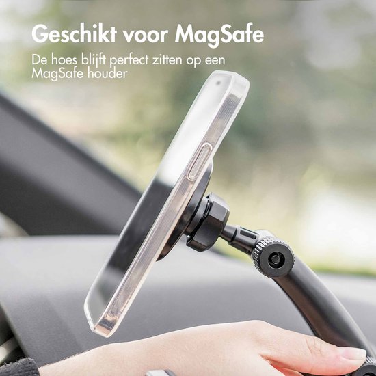 Coque iPhone 15 Plus - Coque iMoshion Rugged Air MagSafe - Transparente