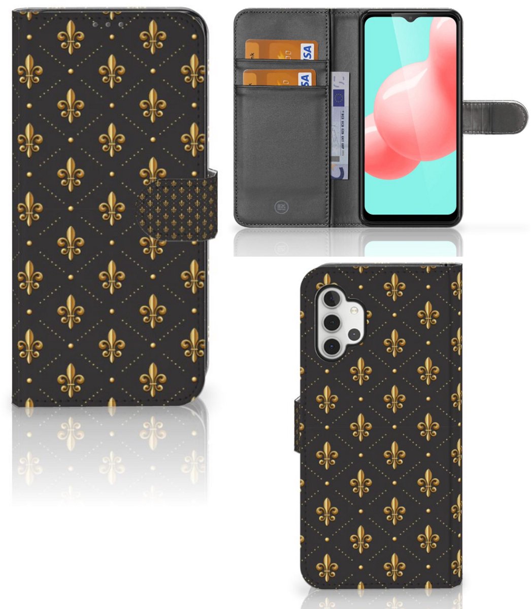 Samsung Galaxy A32 5G Telefoon Hoesje Franse Lelie