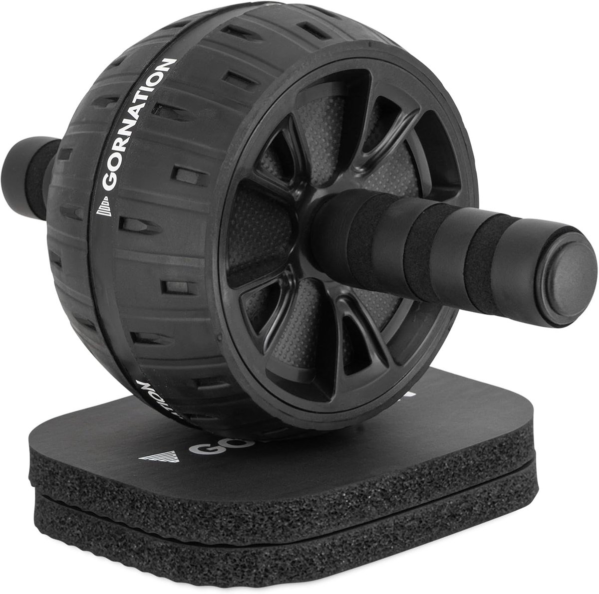 Ab Roller voor Effectieve Buikspiertraining Thuis - Comfortabele Kniekussens, Ideaal voor Beginners en Gevorderden