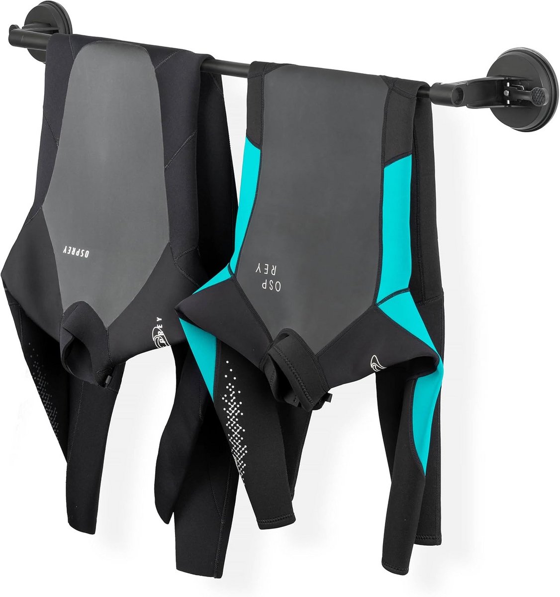 Zware Uitschuifbare Wetsuit Hanger met Zuignappen - Perfect voor Twee Wetsuits