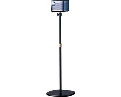 Verstelbaar projectorstatief 80-120 cm, 360° rotatie, koolstofstaal, universele 1/4 inch schroefdraad, verrijdbaar