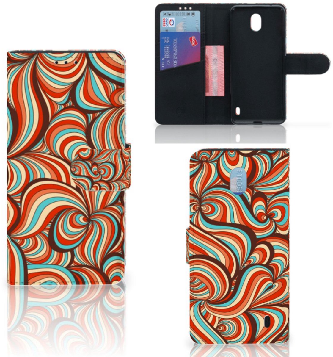 Nokia 1 Plus Hoesje Retro
