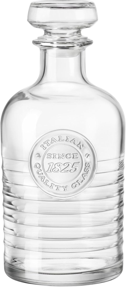 Officina 1825 1 Liter Glas Karaf voor Spirits met Stop