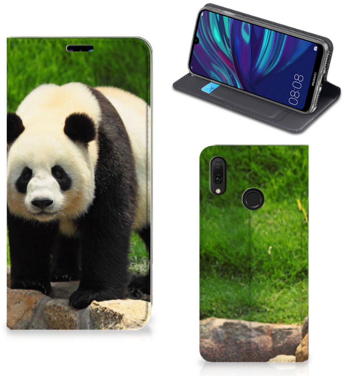 Huawei Y7 hoesje Y7 Pro (2019) Hoesje maken Panda