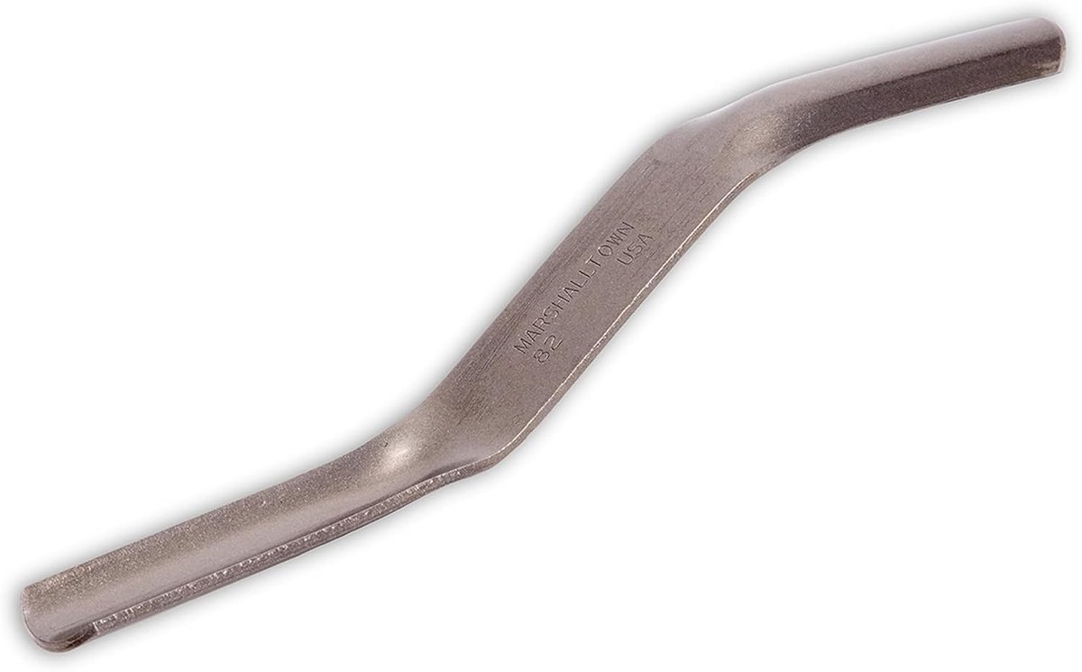 Baksteen Voegvormer - Koolstofstaal Voegspaan voor perfect Metselwerk - 16 & 19 mm Voegmaat