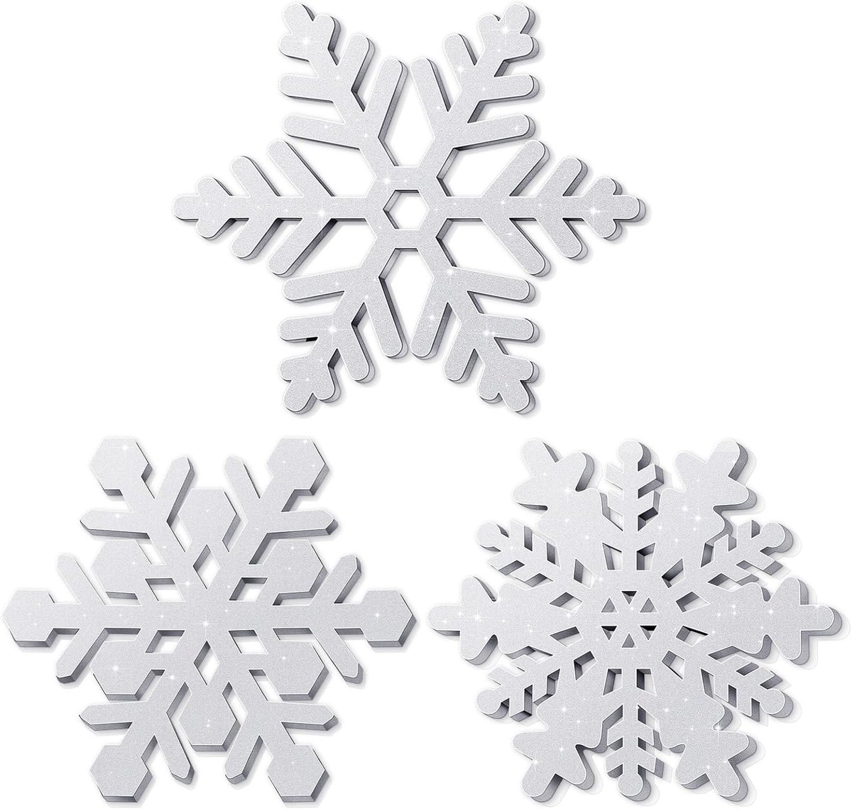 Set van 3 Gietijzeren Onderzetters voor Warme Gerechten - Vaatwasmachinebestendig - Kerstinspiratie