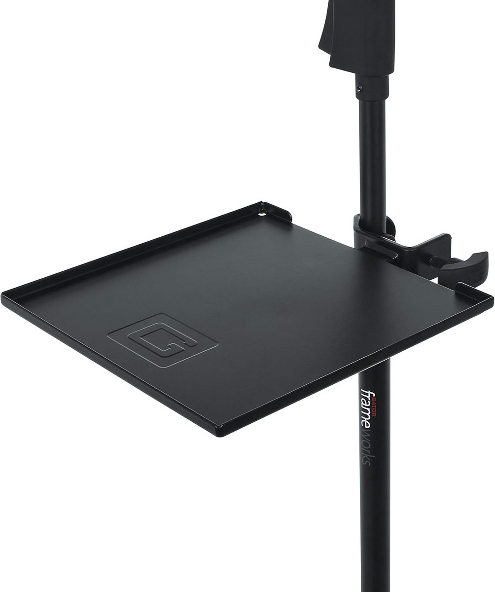 Microfoonstatief met Klembaar Legbord - 9" x 9" voor Accessoires tot 10 kg