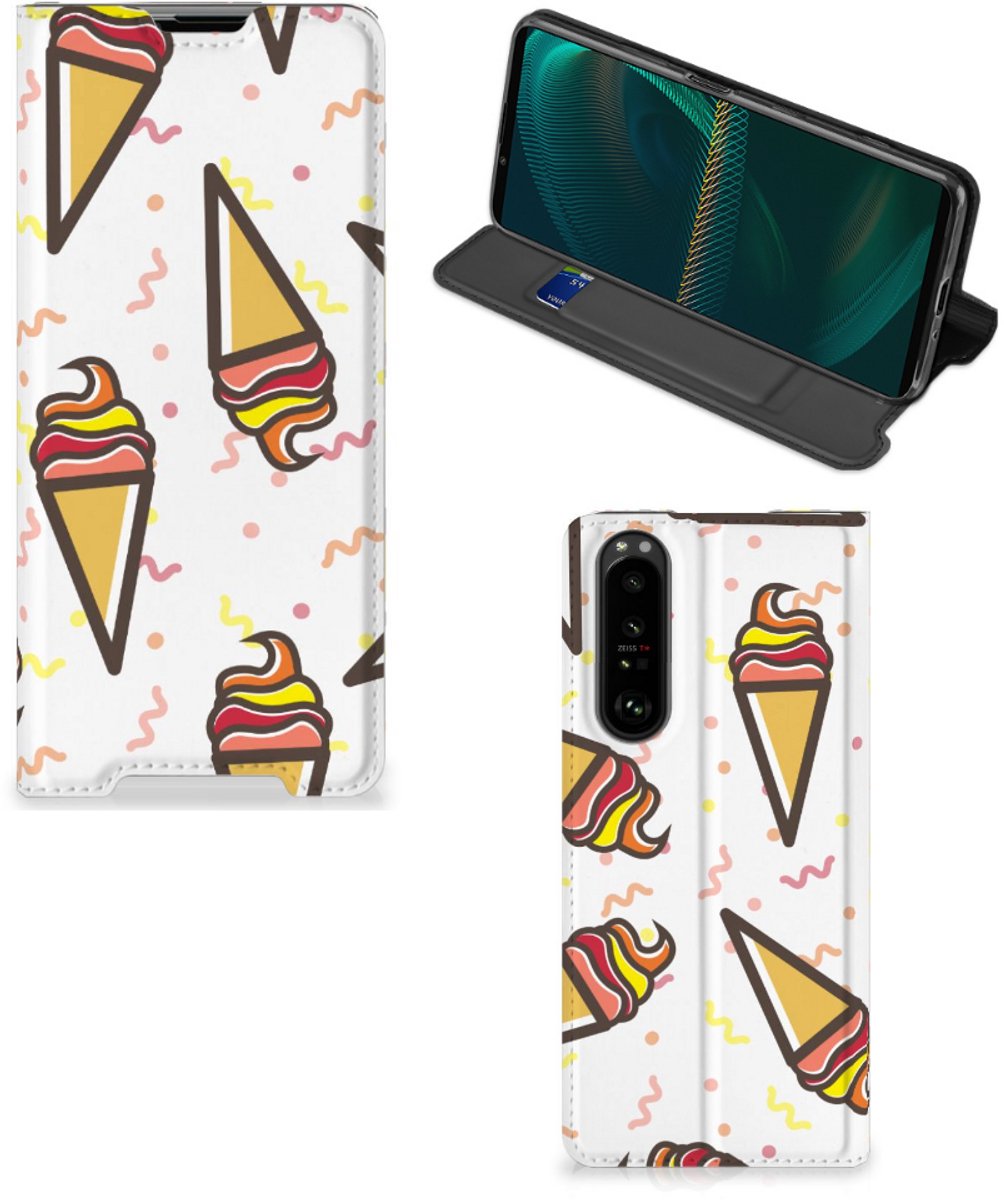 Sony Xperia 5 III Flip Style Cover Icecream