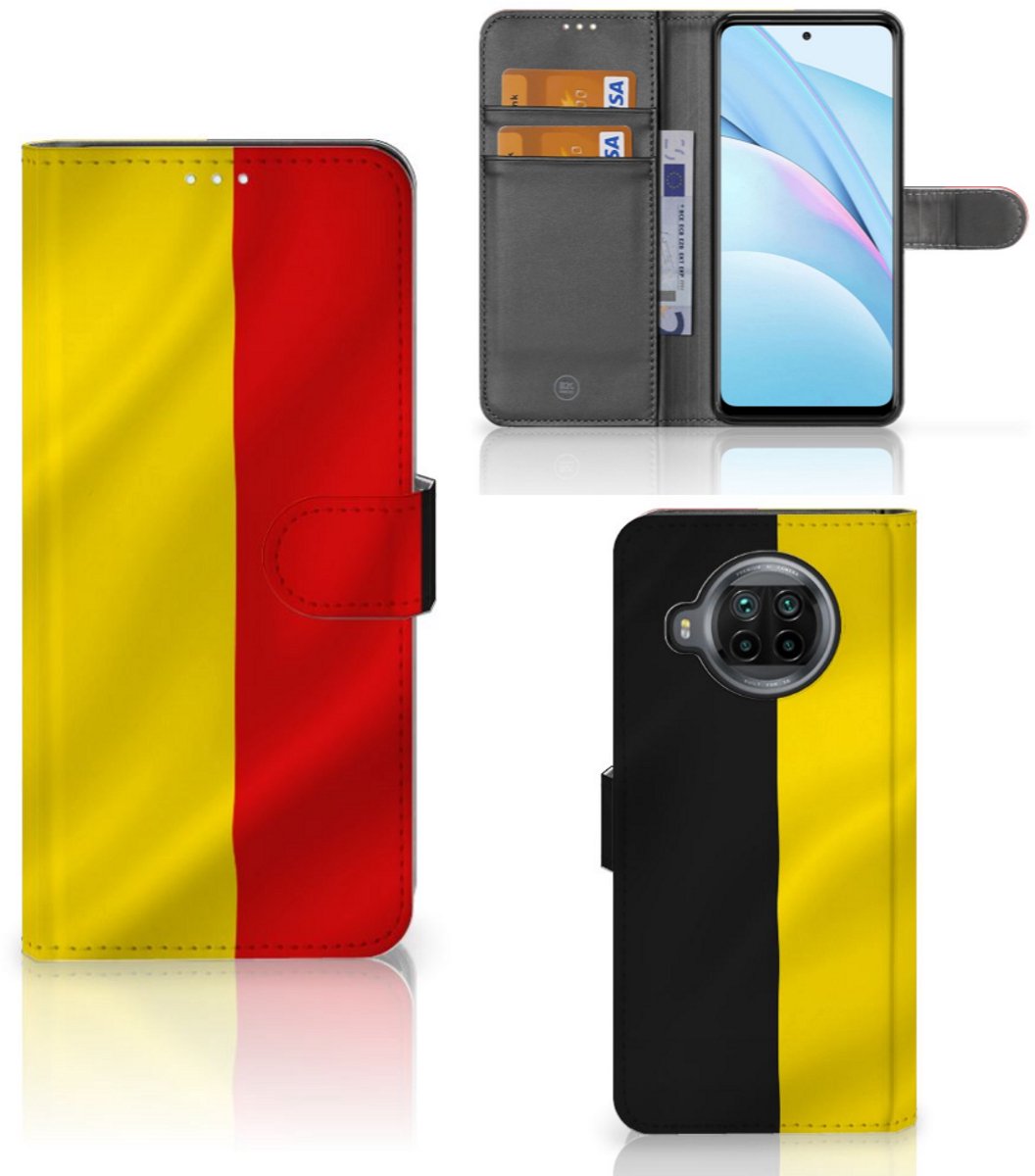 Xiaomi Mi 10T Lite Bookstyle Case Belgische Vlag