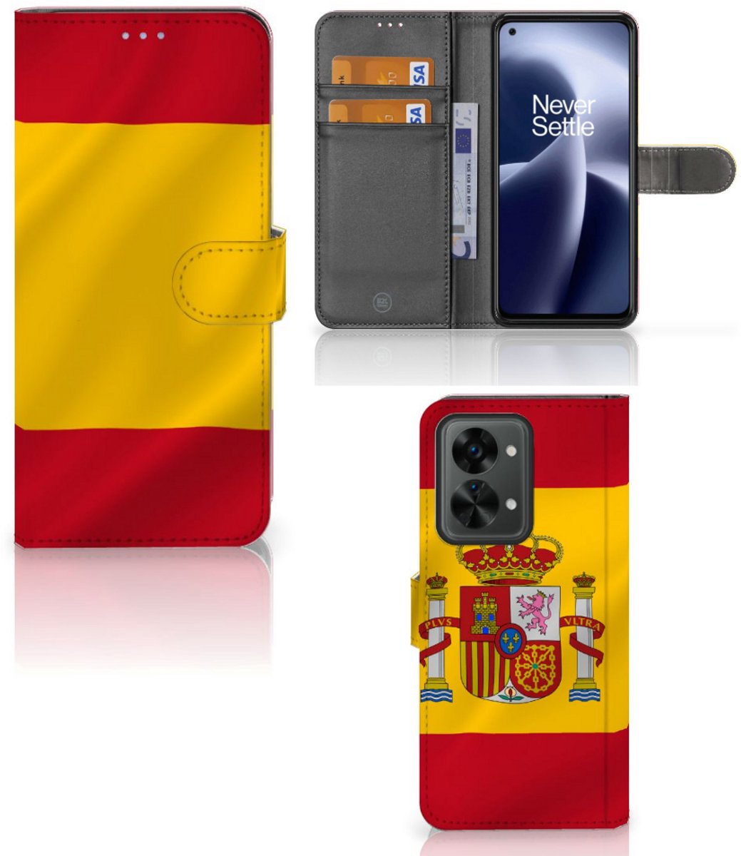 OnePlus Nord 2T Bookstyle Case Spanje