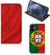 Étui pour téléphone portable iPhone 12 Mini Bookcase drapeau portugais