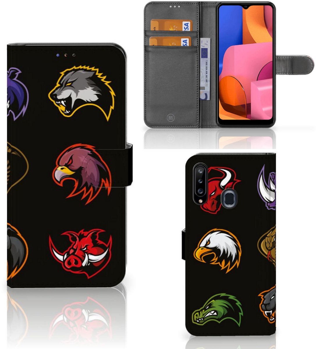 Samsung Galaxy A20s Leuk Hoesje Cartoon