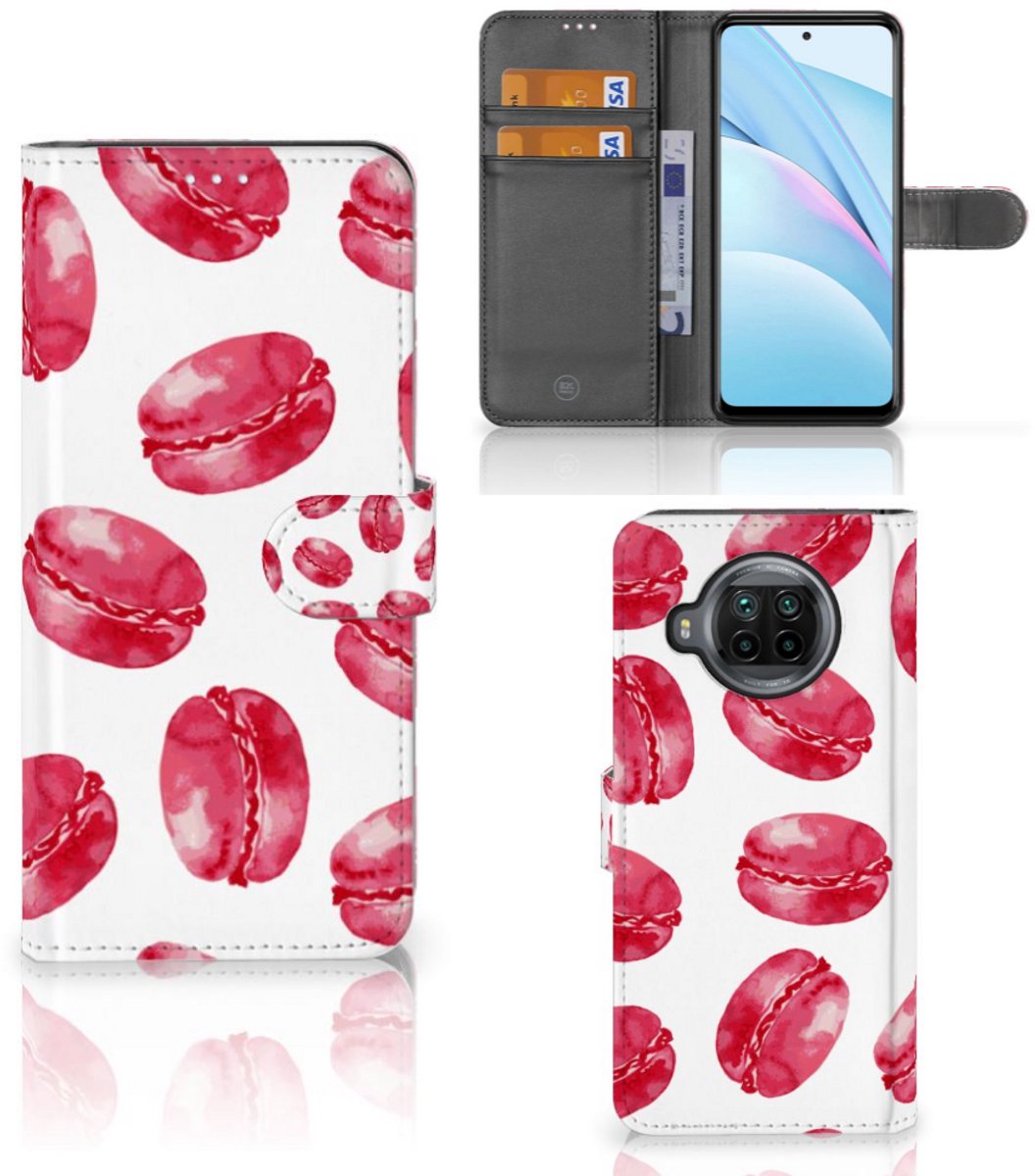Xiaomi Mi 10T Lite Book Cover Pink Macarons