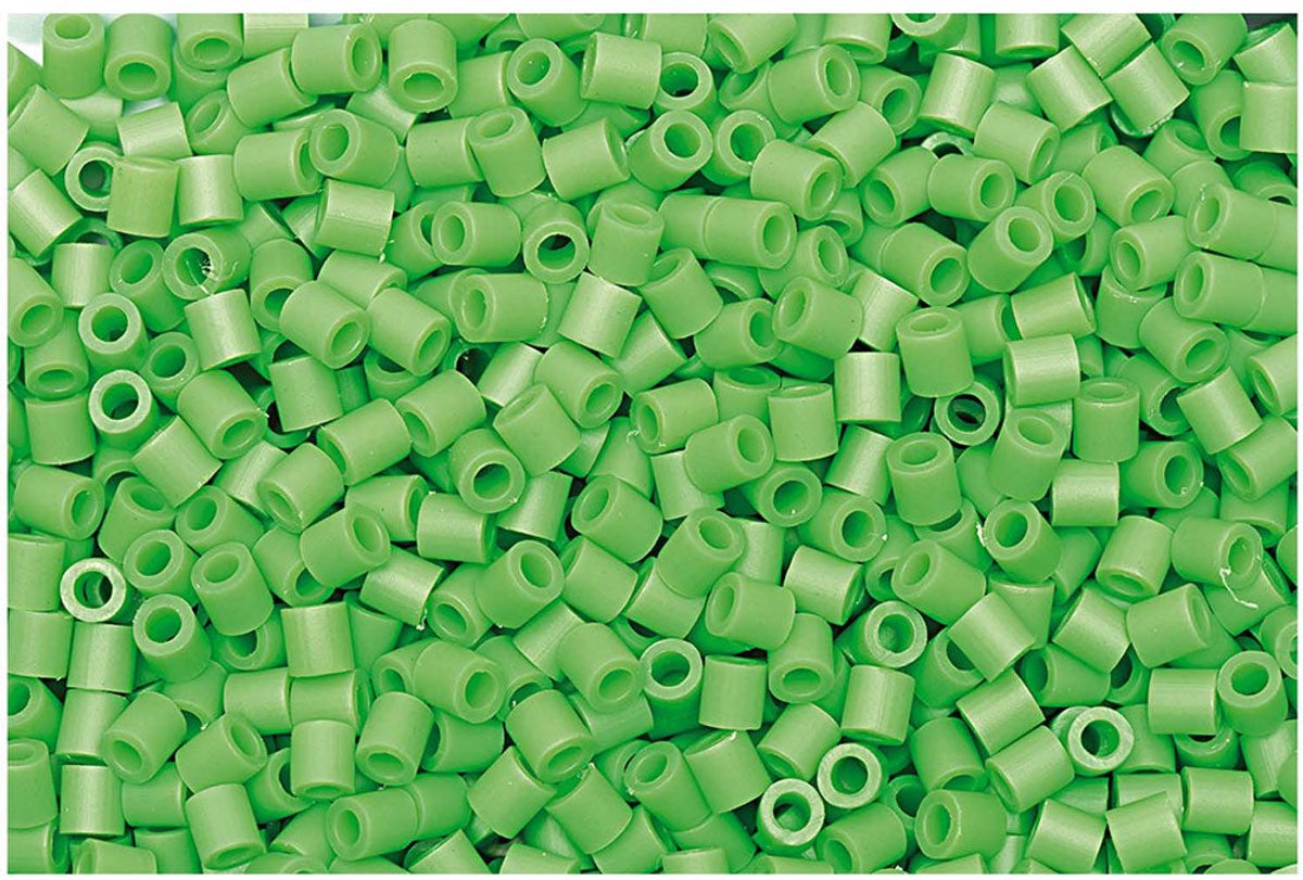 Strijkkralen groen 1000 stuks