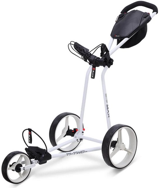 Big Max Ti Two Golftrolley - Golfkar - Wit van Big Max — afbeelding 3