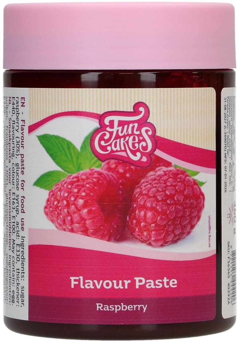 FunCakes Smaakpasta Framboos 360g