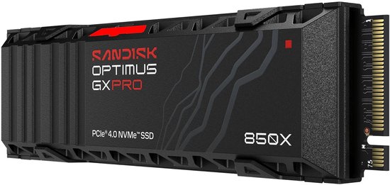 SanDisk Optimus GX PRO 850X 1 TB with heatsink
