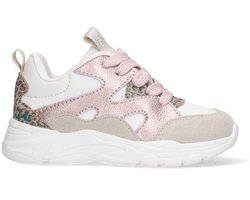 BunniesJR 226051-403 Meisjes Lage Sneakers - Multicolor - Leer - Veters