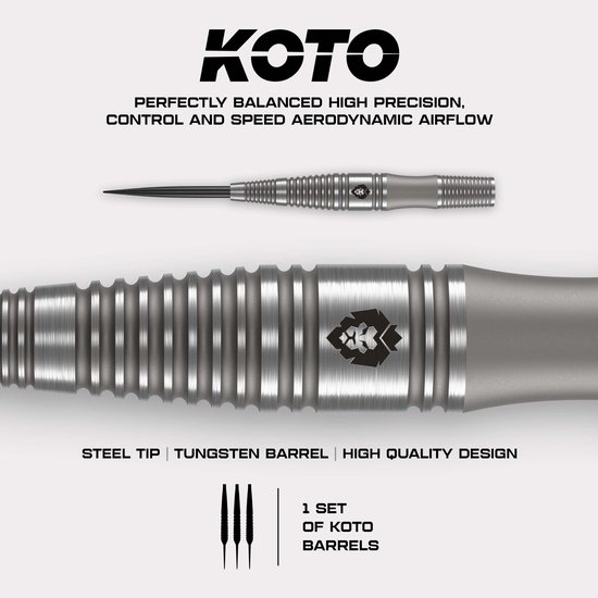 KOTO Kingwave Scallop 90% - Dartpijlen 25 gram van Merkloos — afbeelding 3