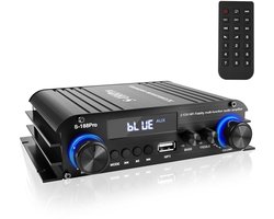 Krachtige 2.1 Kanaals Stereo Audio Eindversterker met Bluetooth 5.0 en Subwoofer Uitgang