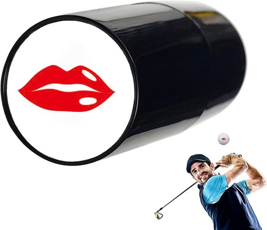Golfbal Markering Tool - Golf Poot Pad - Bal Herkenning - Lichtgevoelig Display - 6 x 3 x 3 cm — afbeelding 5