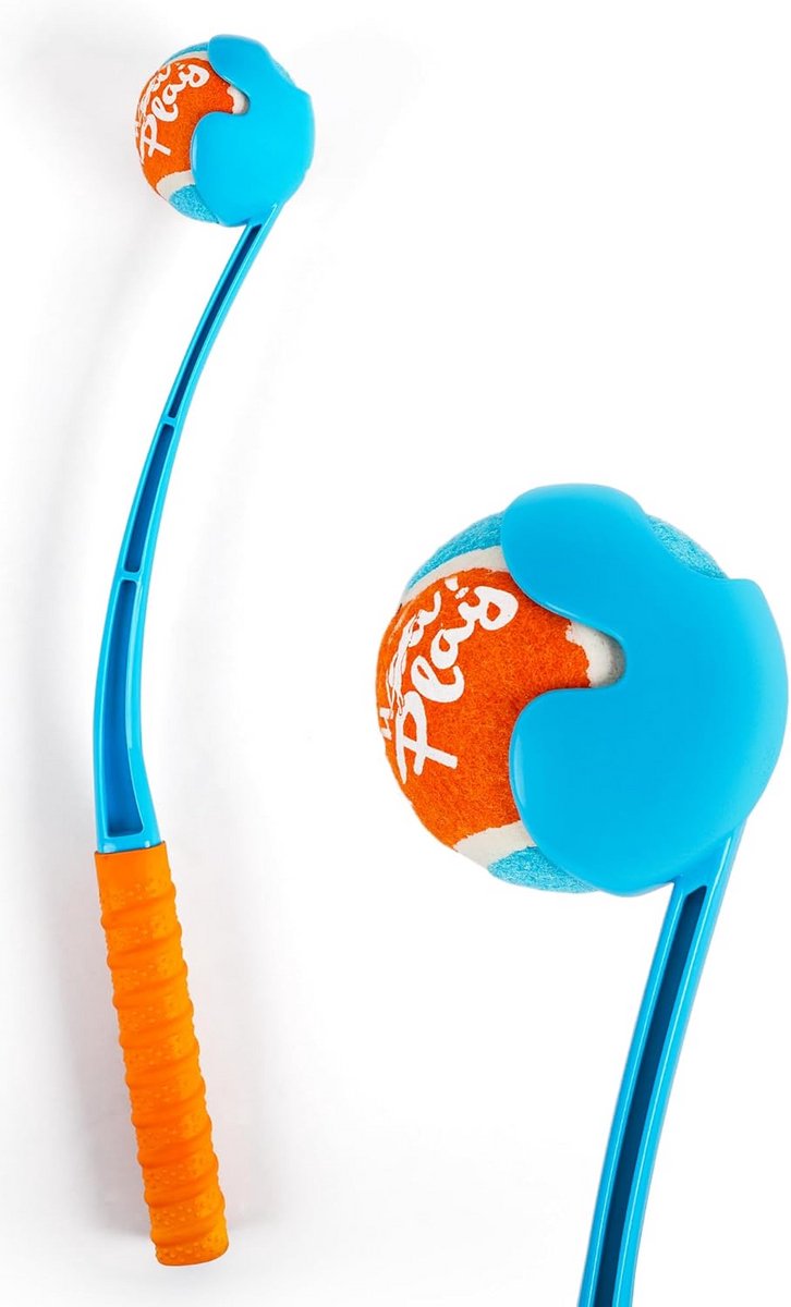 Handsfree Hondenbalwerper met Zachte Greep voor Bal tot 6,4 cm
