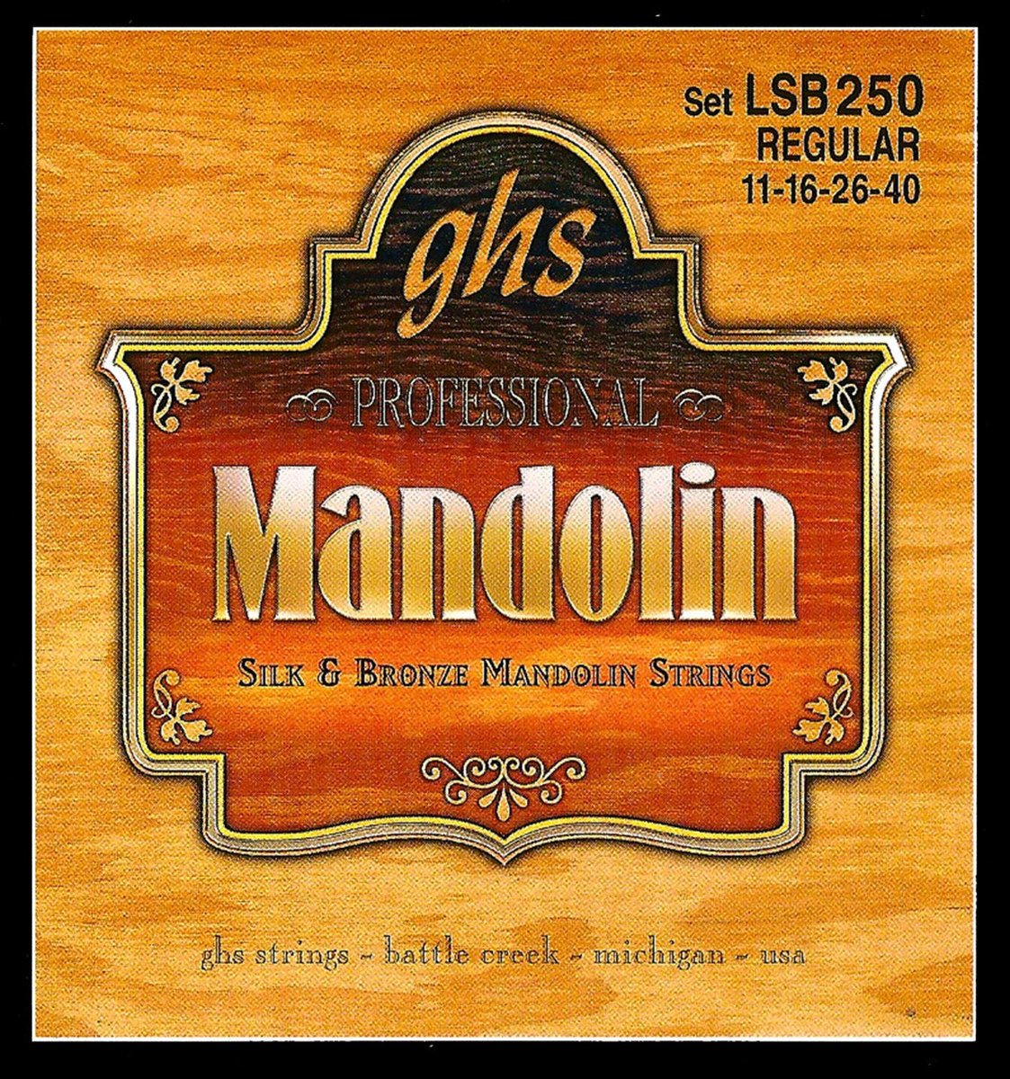 GHS LSB250 Silk And Bronze Regular snarenset voor mandoline