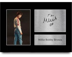 Gedrukte Gesigneerde Foto van Televisieprogramma Fan Art Cadeau - A4