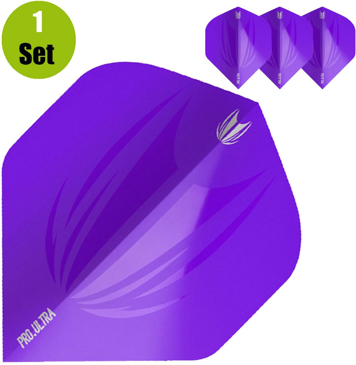Target Element Dartflights - Paars- ()