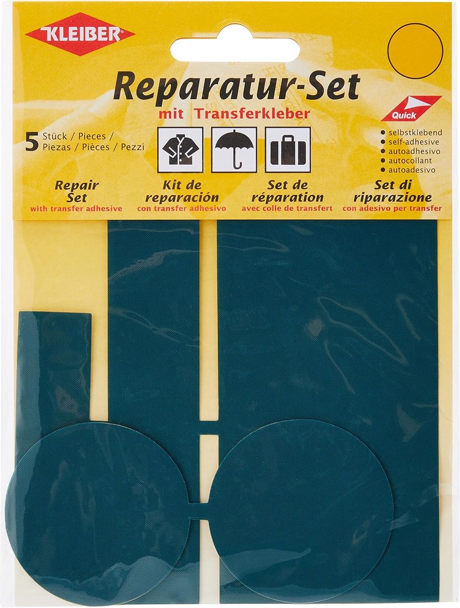 Snelreparatieset voor Kleding en Textiel - Zelfklevende Patches