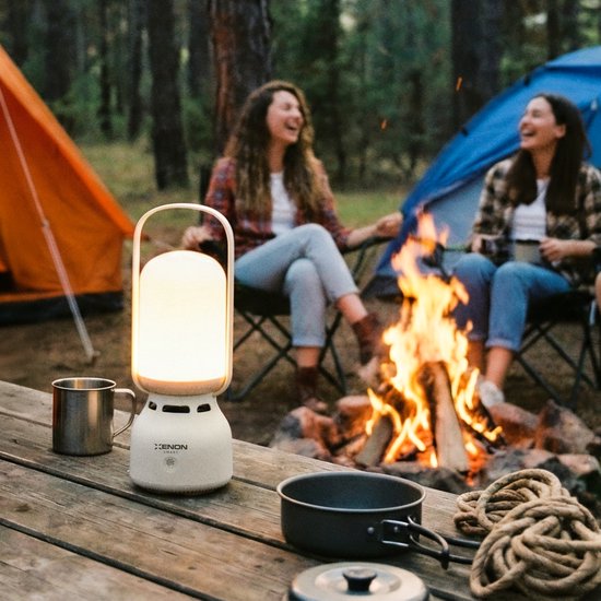 Xenon Smart X6850 Draagbare Lamp met Bluetooth Speaker - RGB Sfeerlamp & Draadloze Speaker - Binnen en Buiten - Oplaadbaar - Nachtlamp & Muziek Lamp - Zwart van Merkloos — afbeelding 5