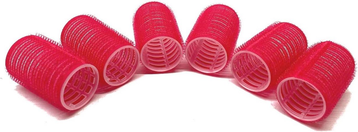 Set van 6 Zelfklevende Haarrollers (38mm) voor Volume en Golvend Haar