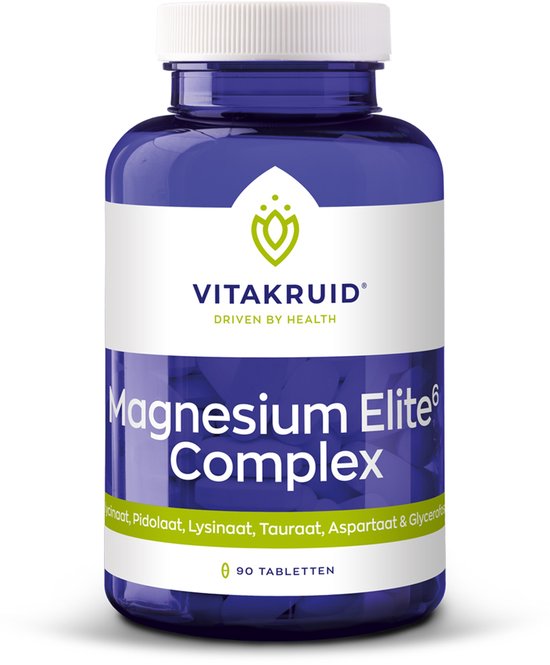 Magnesium elite6 complex oa lysinaat & pidolaat