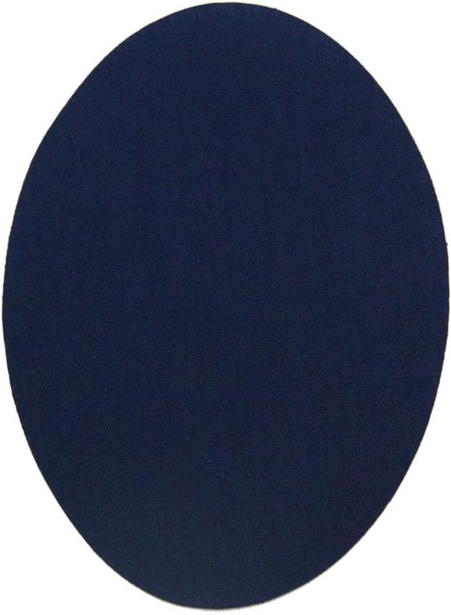 12 Stuks Strijkset Knie- en Elleboogstukken Licht Marineblauw - Kleding Reparatie & Versteviging