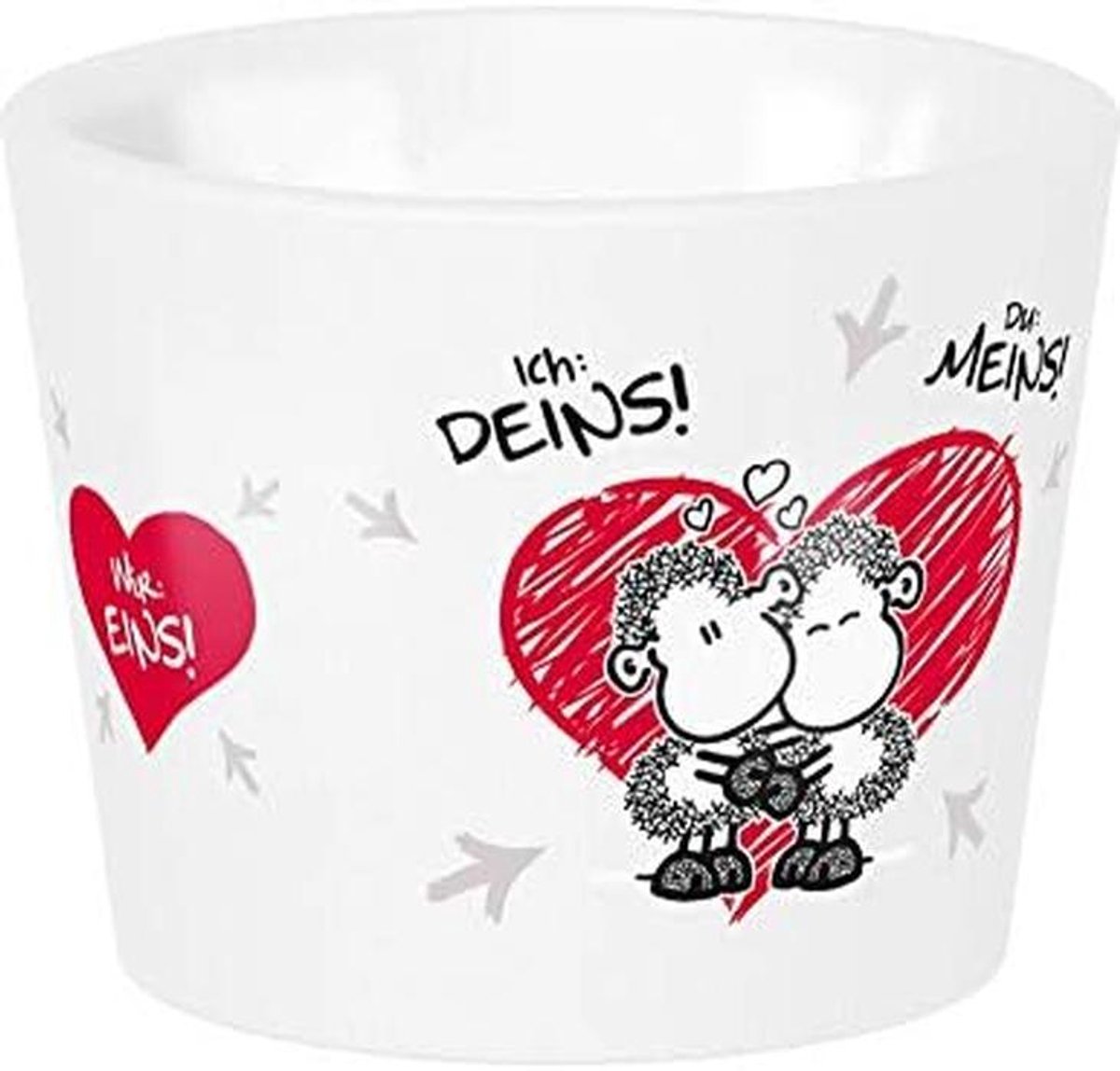 Eierdopje voor twee personen - Cadeau voor verliefden