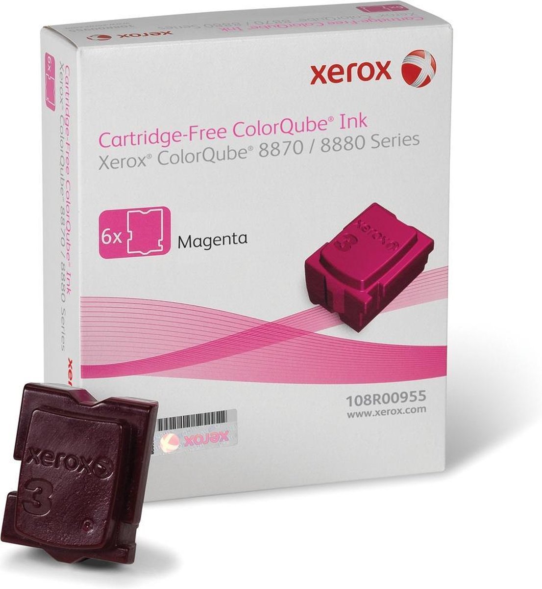 XEROX 108R00955 - ColorQube / Rood / Standaard Capaciteit