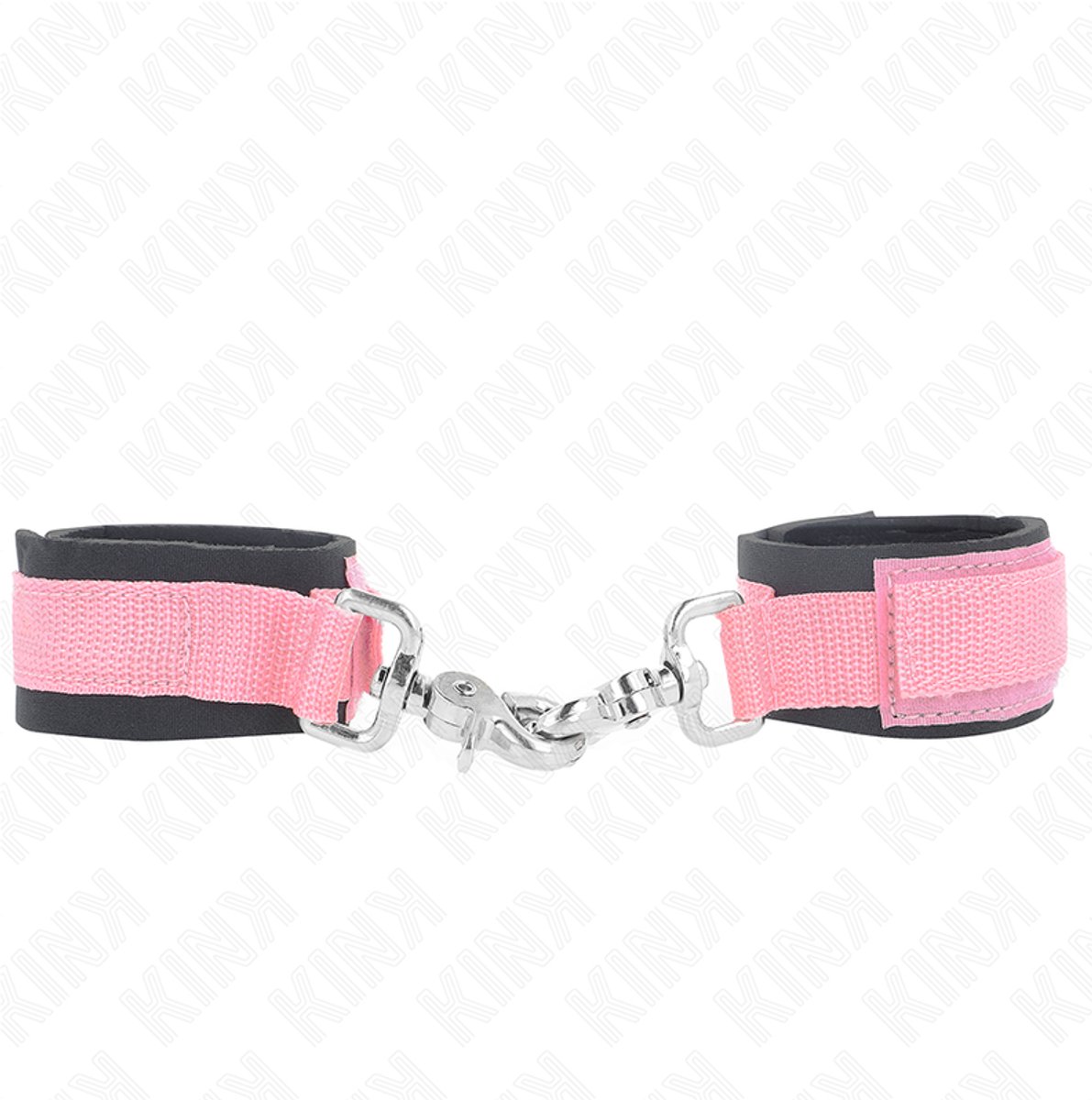 Kink - Adjustable Neoprene Wrist Restraints Pink Adjustable 22-34 Cm