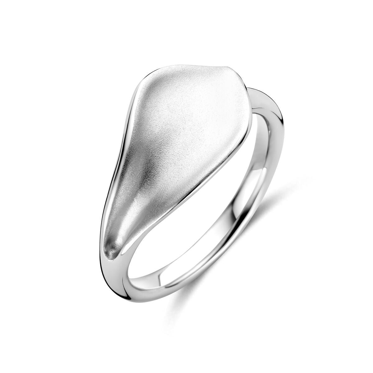 Zilveren Ring Poli/Mat 1342079 – Gerhodineerd 925 Zilver 10,5 mm