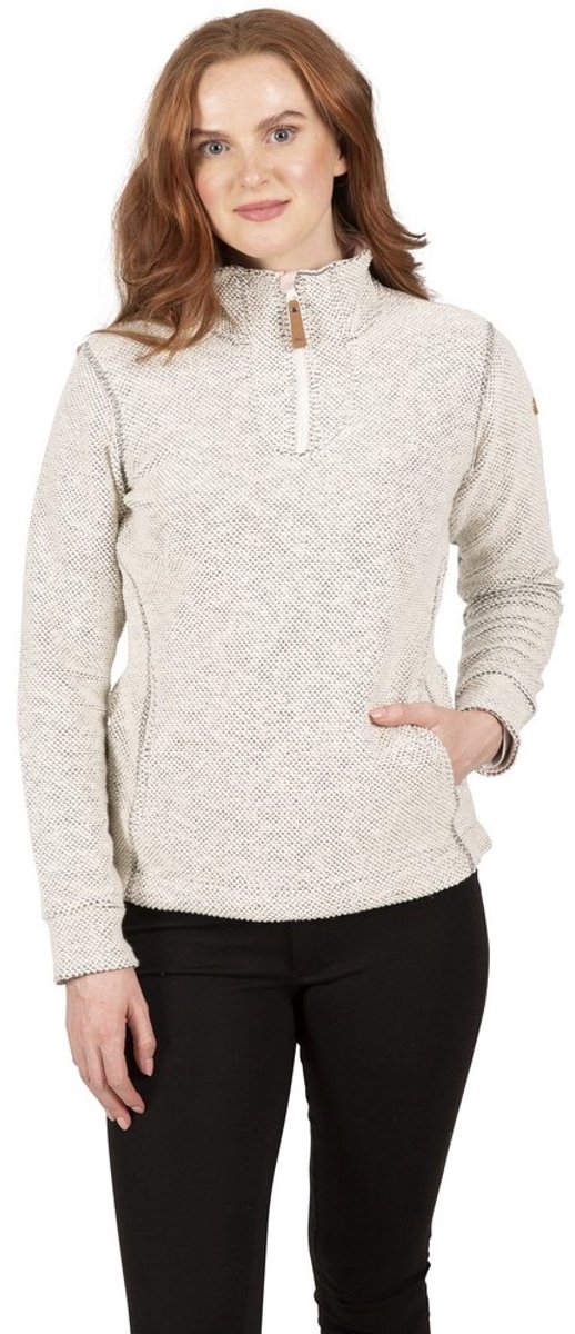 Trespass dameshoodie sweatshirt Ronette Casual damessweater off Wit