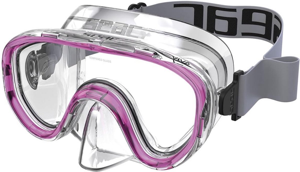 Kindersnorkelmasker - Eendelig Snorkelset voor Kinderen - Comfortabele Pasvorm - Veilig en Hypoallergeen - Verstelbare Band - Gehard Glas - Voor Beginnende Snorkelaars