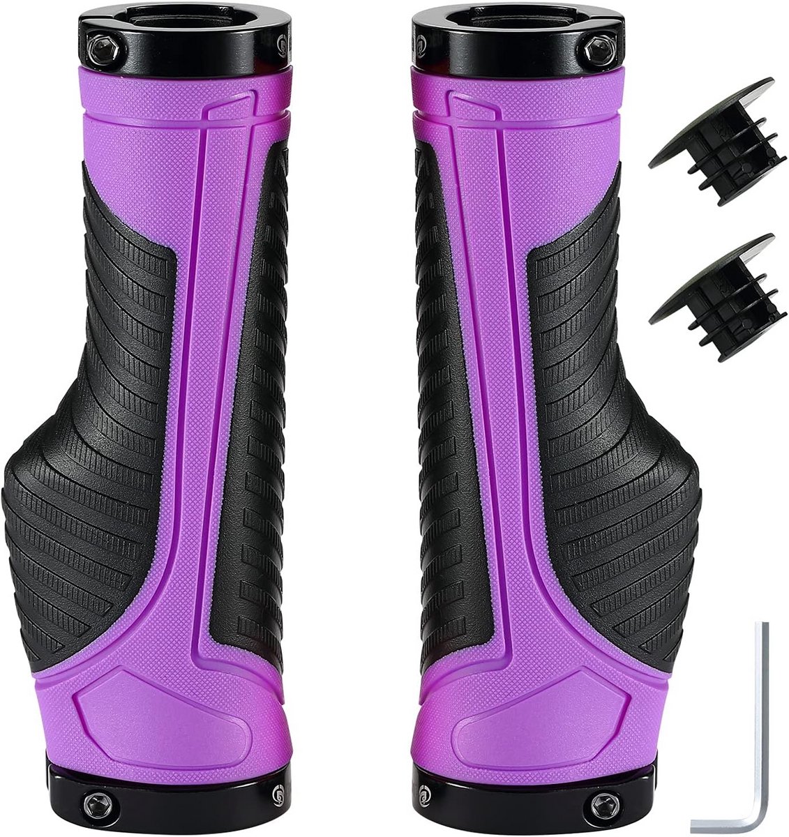 Ergonomische Fietssturen met Antislip Grip en Aluminium Slotbevestiging