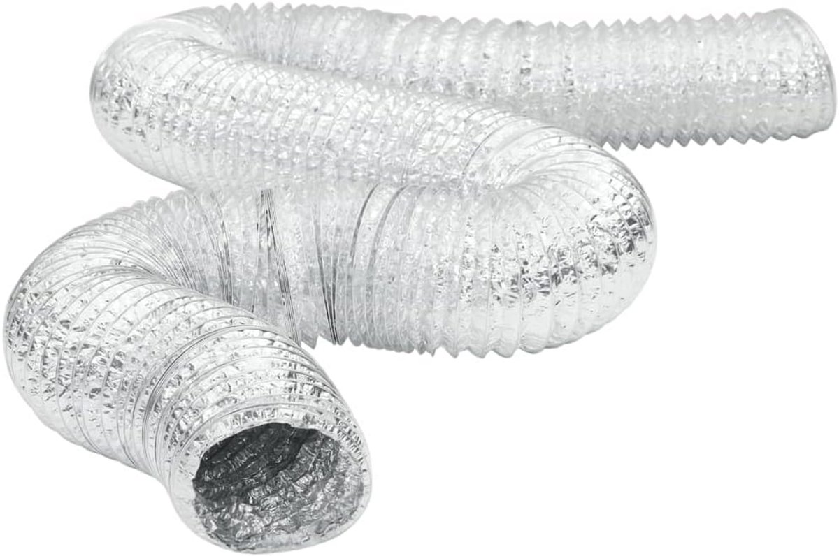 Flexibele Aluminium Ventilatieslang 10 cm Diameter 6 Meter